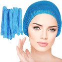 MasterShip Blue 100 Breathable Nonwoven Bouffant Caps I Medical Cap I Hair Net Cape ISalon Surgical Head Cap