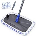 Masthome 16" Large Mops for Floor Cleaning,Upgraded 60" Extra Long Handle