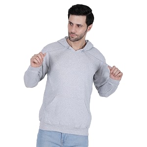 Mastyle Mens Solid Hoodies 100 Rich Cotton