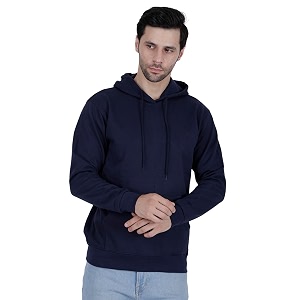 Mastyle Mens Solid Hoodies 100 Rich Cotton