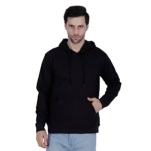 Mastyle Mens Solid Hoodies 100 Rich Cotton