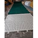 Mat Cricket Pitch Mat Green Canvas Fixed