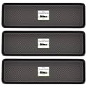 Matace 3 Pack Rubber Extra Large Shoe Tray for Entryway,Long Boot Tray,Slim Boot Mat for Indoor and Outdoor Use,16x55 in, Rectangular (Pack of 3)
