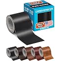 MATCH 'N PATCH Black Leather Repair Tape, 2.25" x 15' for Furniture