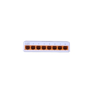 8 port 10100mbps fast ethernet switch  desktop ethernet splitter  ethernet network hub  plug and play  desktop design  green technology  unmanaged