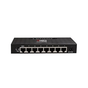 8-port gigabit ethernet switch 101001000mbps ethernet splitter  no configuration required green ethernet technology3 years warranty
