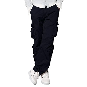 Match Mens Wild Retro Multi-Pockets Utility Casual
