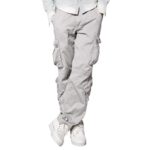 Match Mens Wild Retro Multi-Pockets Utility Casual