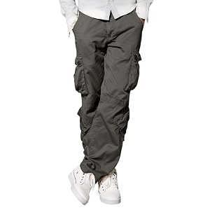 Match Mens Wild Retro Multi-Pockets Utility Casual