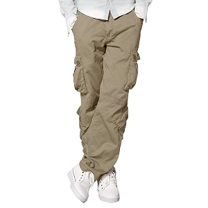 Match Mens Wild Retro Multi-Pockets Utility Casual