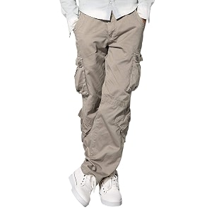 Match Mens Wild Retro Multi-Pockets Utility Casual