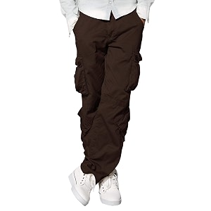 Match Mens Wild Retro Multi-Pockets Utility Casual
