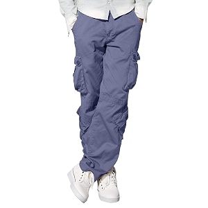 Match Mens Wild Retro Multi-Pockets Utility Casual