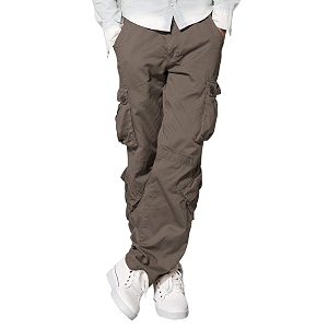 Match Mens Wild Retro Multi-Pockets Utility Casual