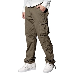 Match Mens Wild Retro Multi-Pockets Utility Casual