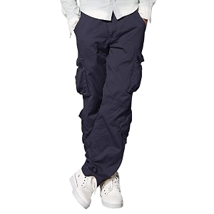 Match Mens Wild Retro Multi-Pockets Utility Casual