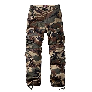 Match Mens Wild Retro Multi-Pockets Utility Casual