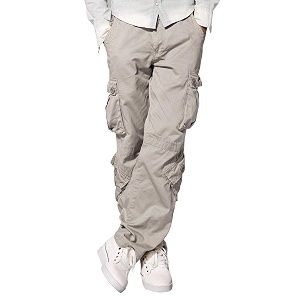 Match Mens Wild Retro Multi-Pockets Utility Casual