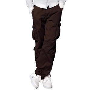 Match Mens Wild Retro Multi-Pockets Utility Casual