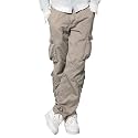 Match Men39s Wild Retro Multi-Pockets Utility Casual