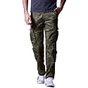 Match Men39s Wild Retro Multi-Pockets Utility Casual