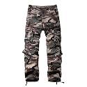 Match Men39s Wild Retro Multi-Pockets Utility Casual