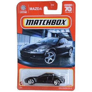 matchbox 2004 mazda rx-8 black 49100