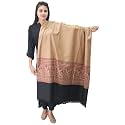 Matelco Women's Wool Shawl With Contrast Border (40''x80'') (AD001PK51)