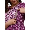 Maternity Feeding Anarkali Kurti Dress for Women