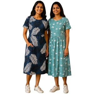 Maternity Feeding Maxi Dress with Pockets Green