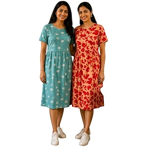 Maternity Feeding Maxi Dress with Pockets Green