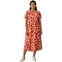 Maternity Feeding Maxi Dress with Pockets Green