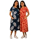 Maternity Feeding Maxi Dress with Pockets Green