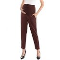 Maternity Pants Work Over The Belly with Pockets, Womens Pregnancy Dress Pants Office Clothes Trousers Stretch Summer