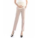 Maternity Pants Work Over The Belly with Pockets, Womens Pregnancy Dress Pants Office Clothes Trousers Stretch Summer