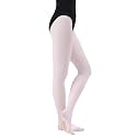 MATHACINO Women's Dance Tights Convertible Transition Ballet Tights 80D Semi Opaque Pantyhose