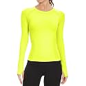 MathCat Seamless Long Sleeve Workout Tops with Thumb Holes
