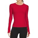 MathCat Seamless Long Sleeve Workout Tops with Thumb Holes