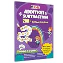 Maths Activity Book for Kids, 200+ Single & Double-Digit Addition & Subtraction Book with 500+ Free Worksheets, Early Learning Book for 3-7 Years