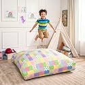 Matini Home Sensory Crash Pad - Non Slip Bottom, Soft Fabric Sensory Pads, Landing Mat for Jumping, Relaxing &amp; Play - 60" x 60", Patterns