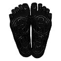 Mato &amp; Hash 5-Toe Exercise Barefoot Feel Yoga Socks With Full Grip