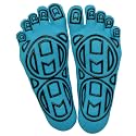 Mato &amp; Hash 5-Toe Exercise Barefoot Feel Yoga Socks With Full Grip