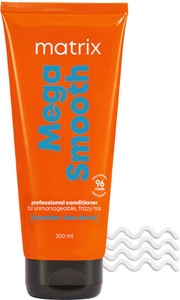 matrix mega smooth conditioner for frizzy hair defy frizz for 4 days