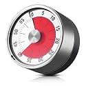 MATSON Kitchen Timer, 60 Minute Visual Timer with 70db Alert, Mechanical Countdown Timers with Magnetic Backing for Cooking, Teaching, Meeting, Working (Pack of 1)