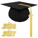 Unisex Matte Graduation Cap 2026 2027 Tassel for High School