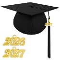 Unisex Matte Graduation Cap 2026 2027 Tassel for High School