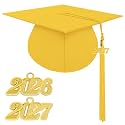 Unisex Matte Graduation Cap 2026 2027 Tassel for High School