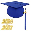 Unisex Matte Graduation Cap 2026 2027 Tassel for High School