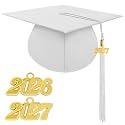 Unisex Matte Graduation Cap 2026 2027 Tassel for High School