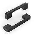Matte Black Cabinet Pulls and Handles, 3.75 Inch, 10 Pack